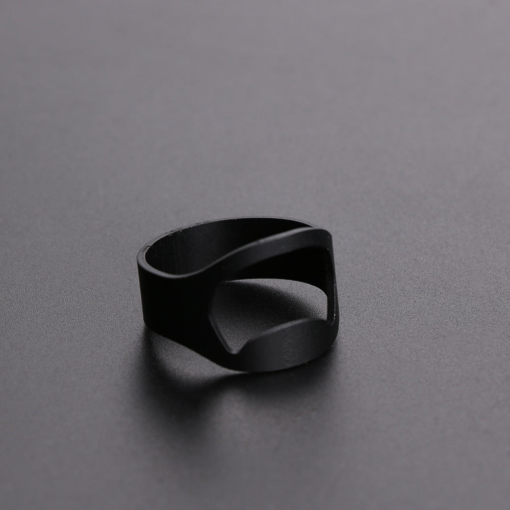 Ring bottle opener