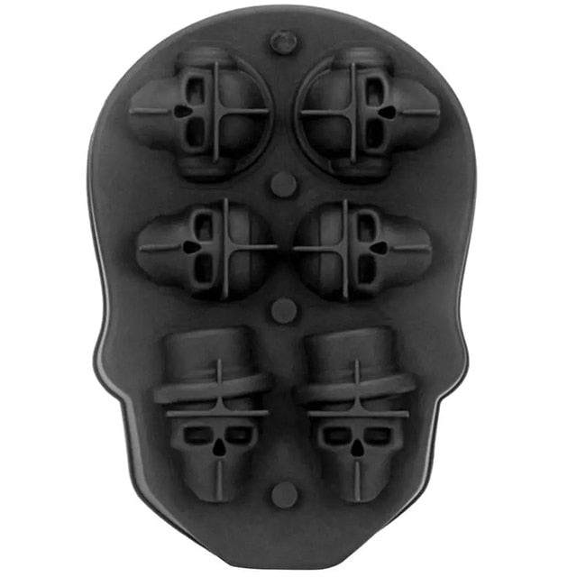 Silicone Skull Ice Maker Mold