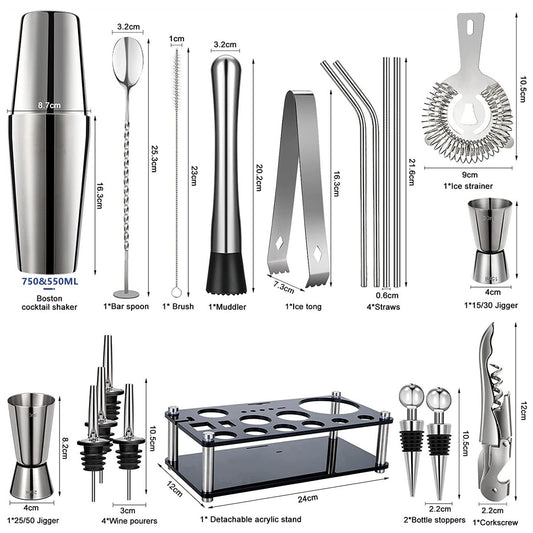 Cocktail shaker sets