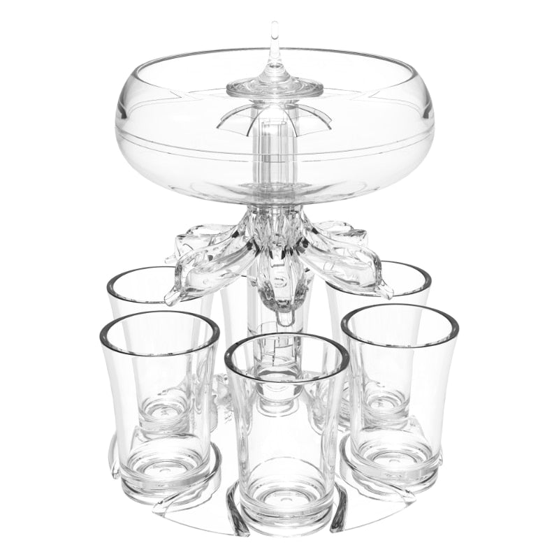 6 Shot Glass Dispenser