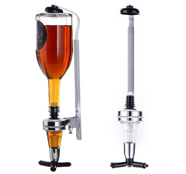 Wall-Mounted Bottle Liquor Dispenser