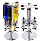 6 Rotatable Bottles Liquor Dispenser